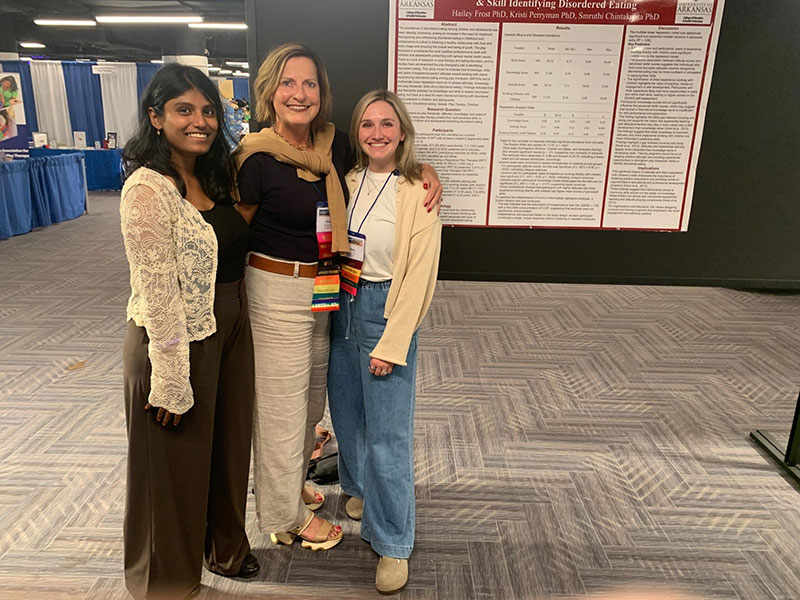 Dr. Kristi Perryman, a professor of counselor education, received the Association for Play Therapy Research Award.