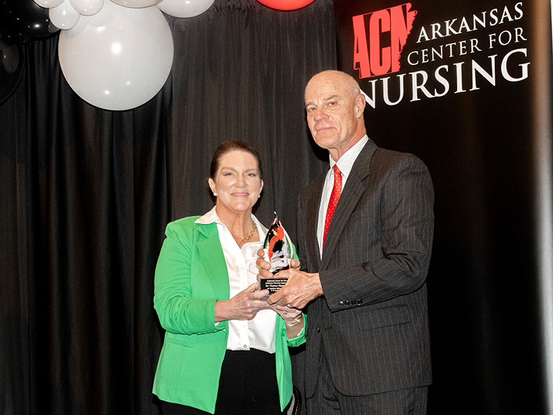 Dr. Thomas Kippenbrock, a professor in the Eleanor Mann School of Nursing, was honored with a 2026 Arkansas Nursing Legacy Award by the Arkansas Center for Nursing.