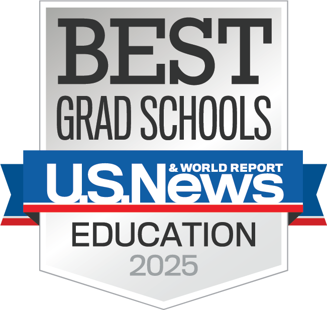 U.S. News 2025 badge for Best Graduate Education Schools