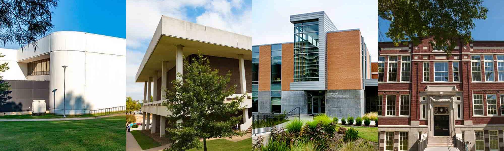 The four main buildings of COEHP