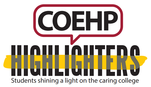 Graphic for the COEHP Highlighters team